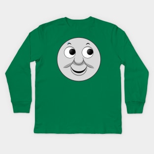 Percy cheeky face Kids Long Sleeve T-Shirt